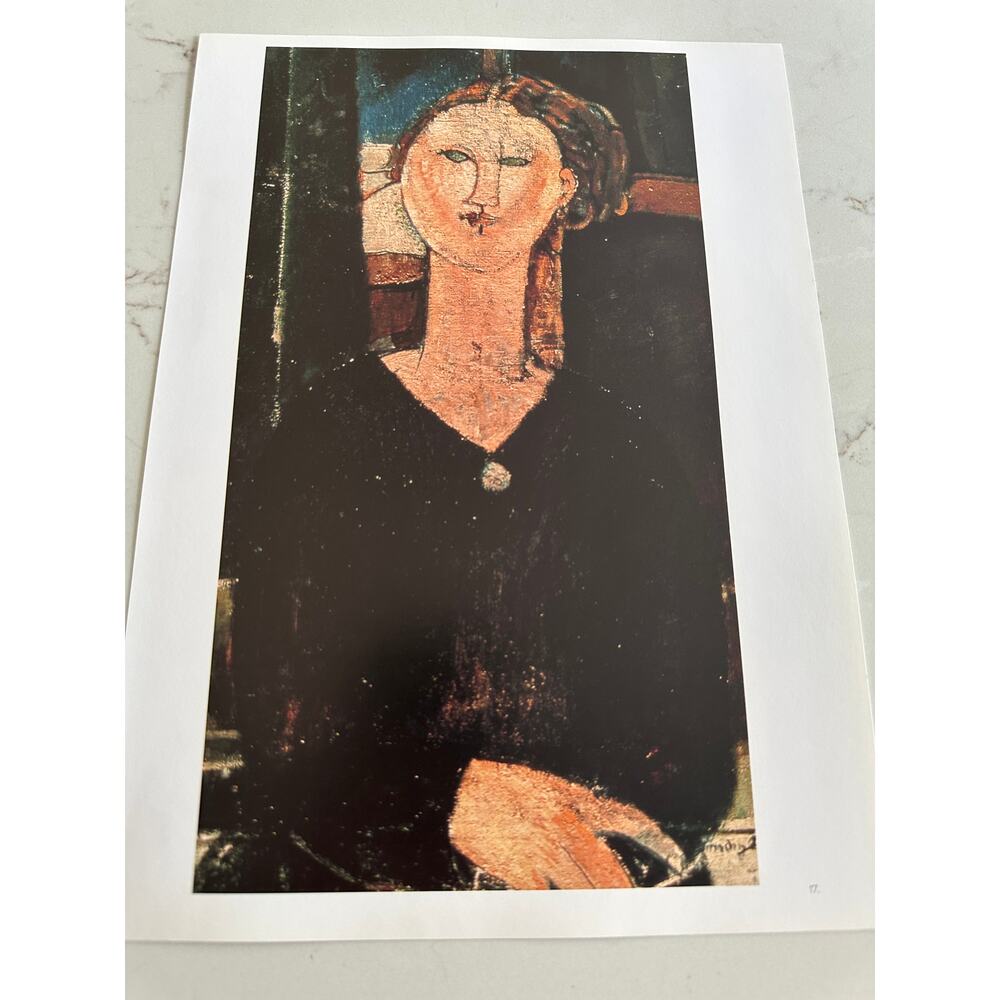 Modigliani, Antonia, Max Jacob, Painting, Print, School of Paris ~ 250626-WH 365